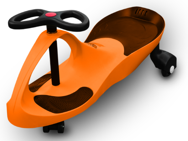 Mașină RIRICAR culoare Portocaliu cu roți PU