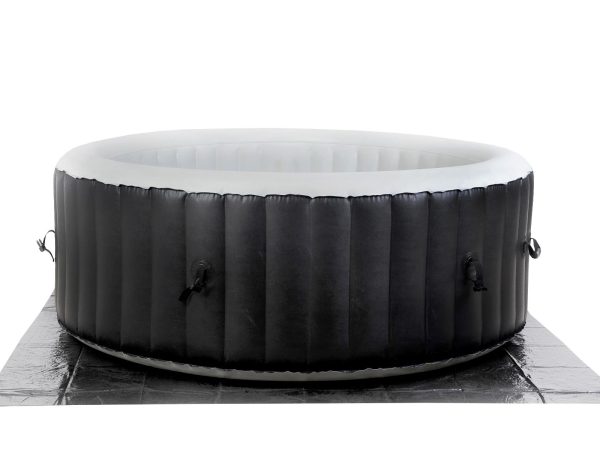 Corp SPA gonflabil alb-negru New SPA 4 locuri