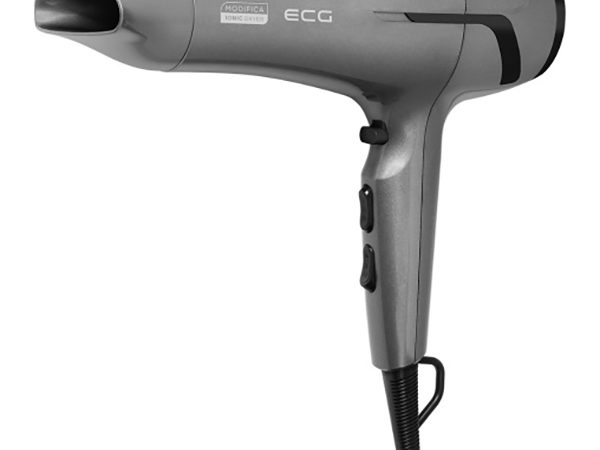Uscator de par cu ionizare Modifica Grigio Grande, 2200 W, 2 viteze, 3 niveluri de temperatura, gri