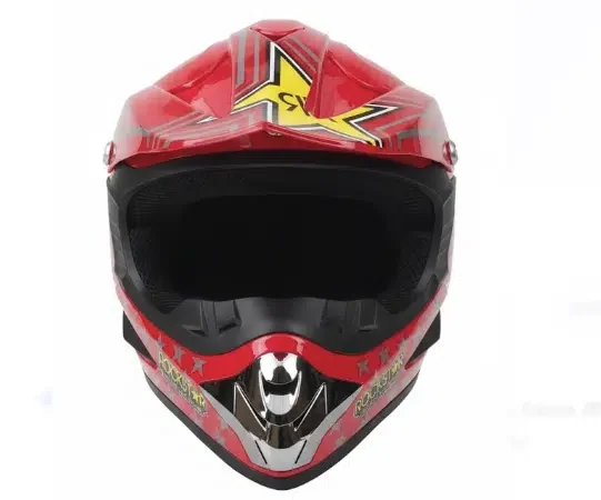 Cască Off-Road – Motocross, ATV, MTB – Mărime L, Design Carbon-Neon jrh