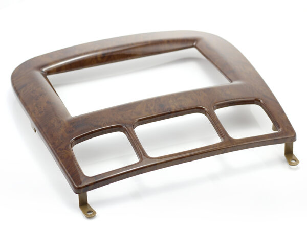 Adaptor 2 DIN MERCEDES S - W220 wooden