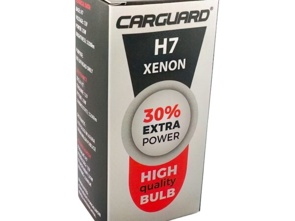Bec Auto Xenon CARGUARD H7 6000K