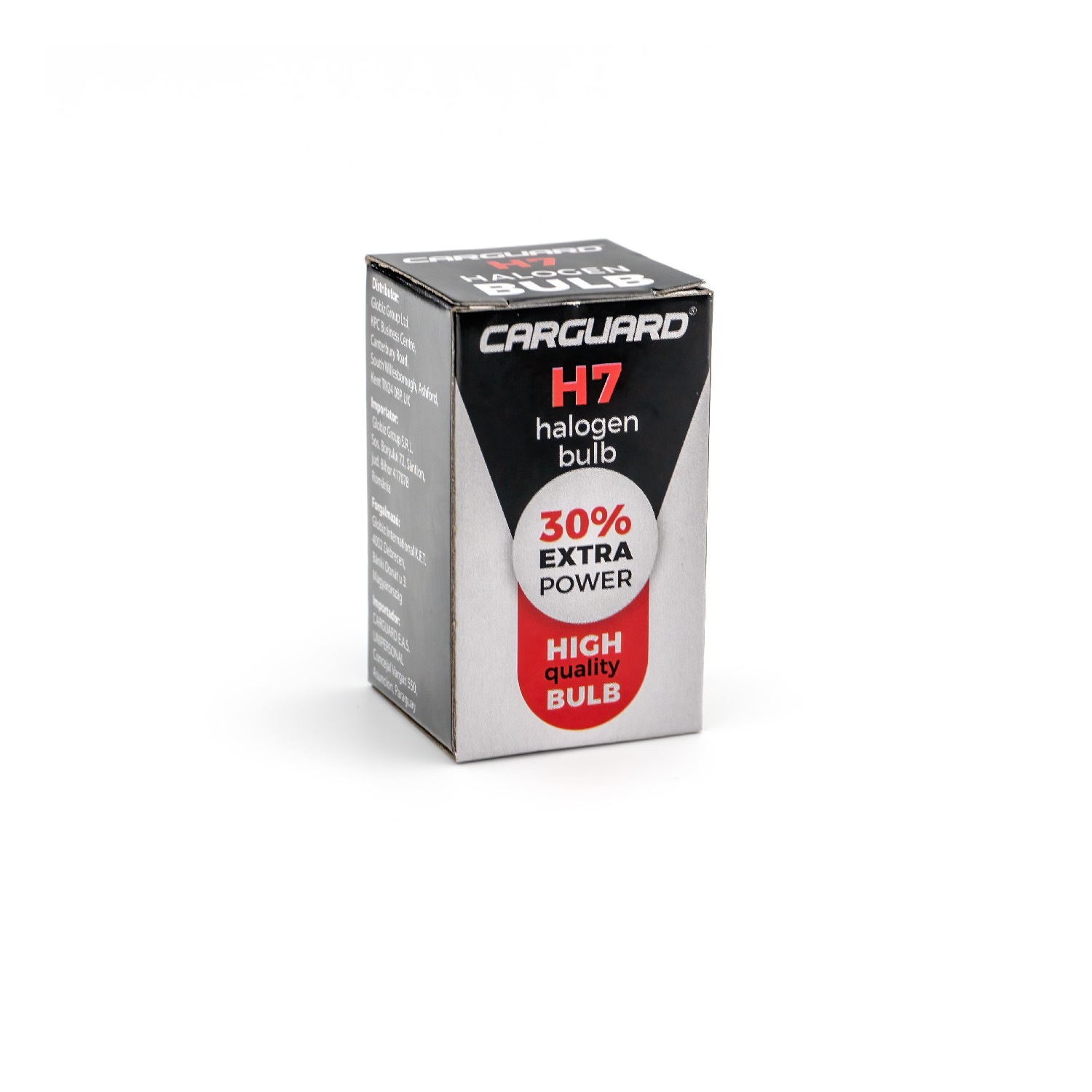 Bec halogen H7 55W, +30% intensitate - CARGUARD - imagine 5