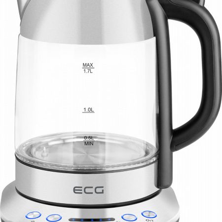 Cana electrica fierbator RK 1781 glass, 1.7 L, 2200 W, 5 setari de temperatura