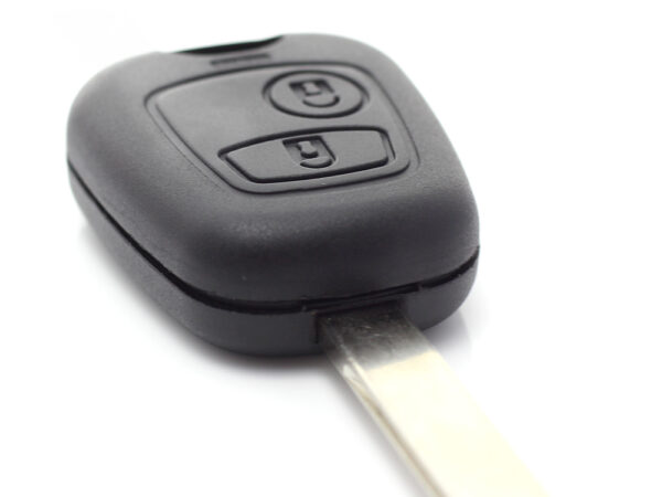 Citroen / Peugeot - carcasă cheie cu 2 butoane