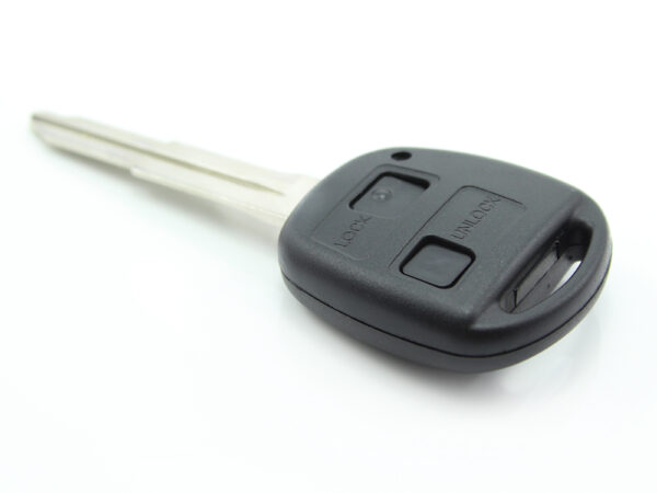 Toyota: carcasă cheie, 2 butoane, lamă TOY41-SH2 (fără logo)