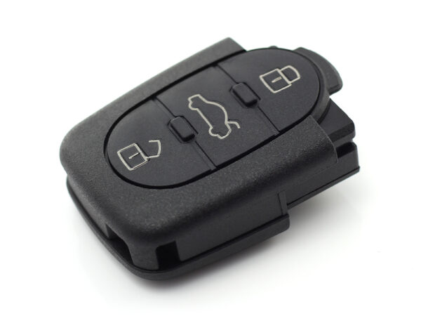Audi - carcasă cheie cu 3 butoane, baterie 1616 - CARGUARD