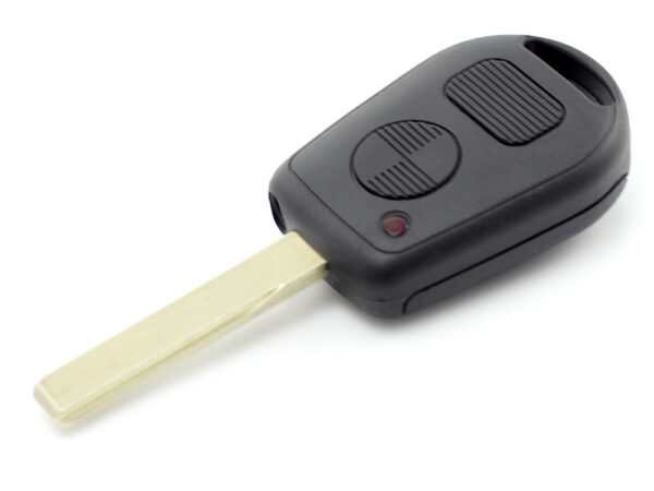 BMW - carcasă cheie cu 2 butoane și lama 2 piste (model nou) - CARGUARD