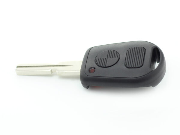 BMW - carcasă cheie cu 2 butoane și lama cu 4 piste (model nou) - CARGUARD