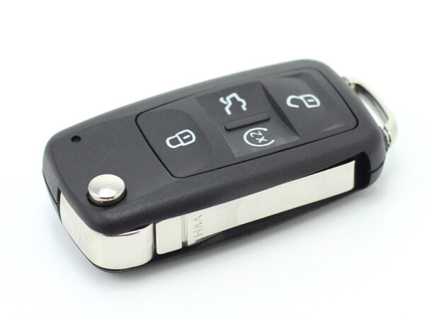 Volkswagen - Carcasă cheie tip briceag, cu 4 butoane - CARGUARD