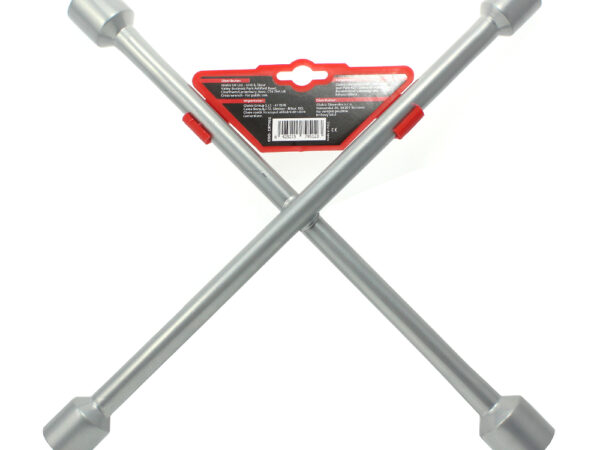 Cheie de roată în cruce 17, 19, 21, 23 mm - Carguard