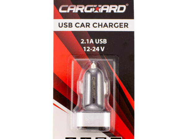 Încărcător auto USB 2100 mA - Carguard