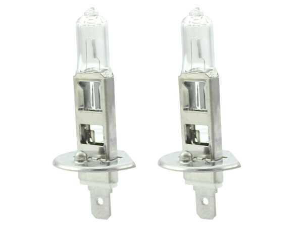 Set de 2 becuri Halogen H1, 55W, +50% Intensitate - LONG LIFE - CARGUARD