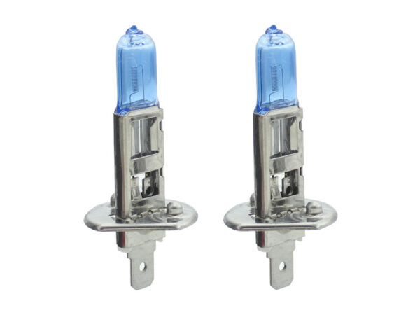 Set de 2 becuri Halogen H1, 100W +130% Intensitate - LONG LIFE - CARGUARD