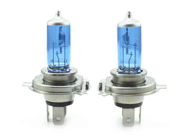 Set de 2 becuri Halogen H4 + 100% Intensitate - LONG LIFE - CARGUARD