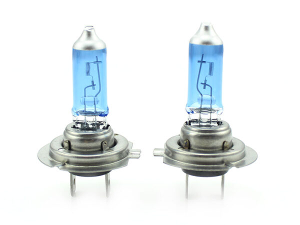 Set de 2 becuri Halogen H7 +100% Intensitate - LONG LIFE - CARGUARD