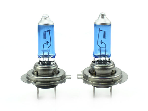 Set de 2 becuri Halogen H7, 100W +130% Intensitate - LONG LIFE - CARGUARD