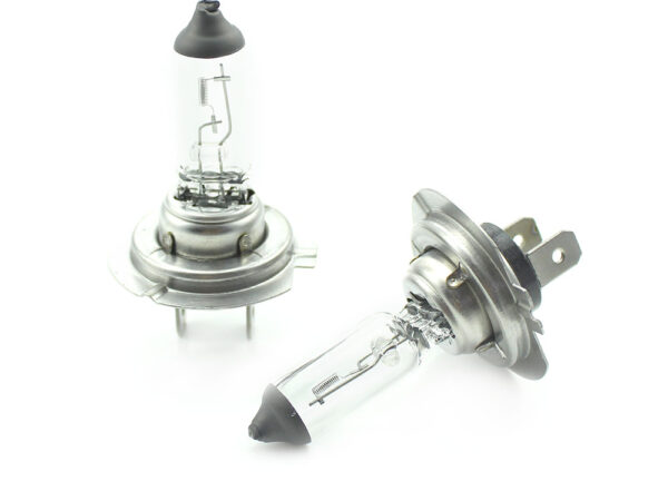 Set de 2 becuri Halogen H7, 55W, +50% Intensitate - LONG LIFE - CARGUARD