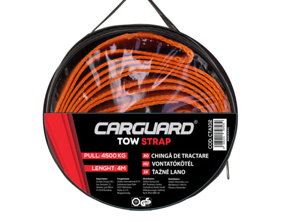 Chingă de tractare Carguard - 4m - 4,5 Tone