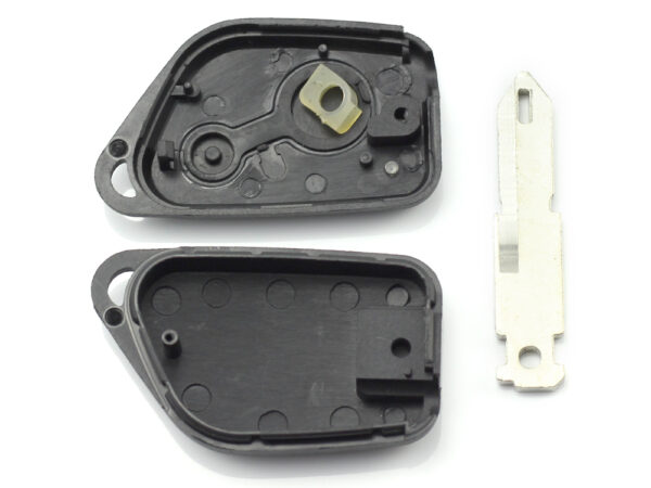 Citroen / Peugeot - Carcasa cheie 2 butoane fara suport de baterie