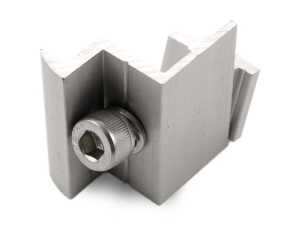 Clema capăt 30 mm "Z" pentru montaj panou fotovoltaic