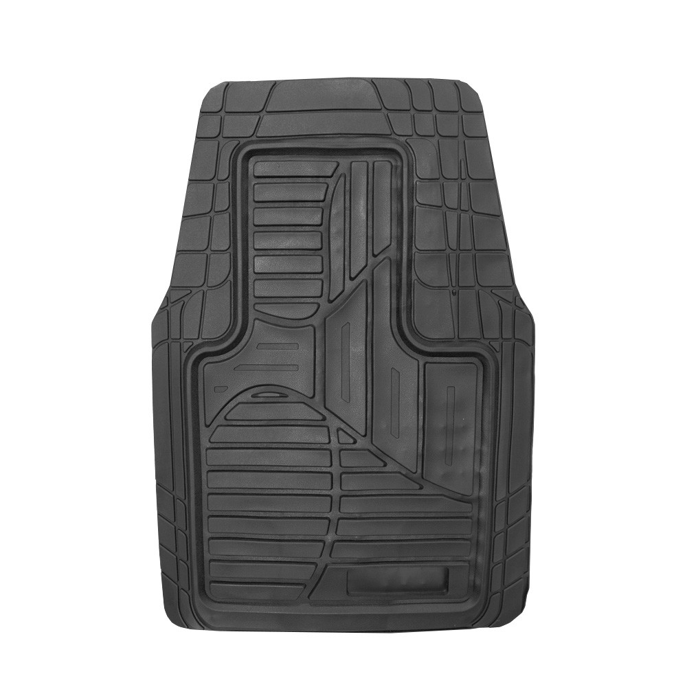 Covorașe auto universale ajustabile groase și aderente Carguard – 72 x 47 cm / 71 x 43,5 cm PVC – negru - imagine 2