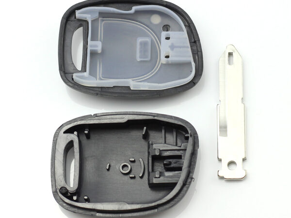 Dacia / Renault - Carcasa cheie cu 1 buton, fara lacas de baterie, model 2001-2004
