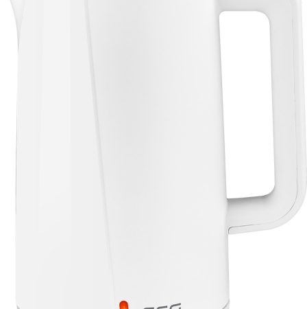 Fierbator electric RK 1702 Safe to Touch White, 1.7 litri, 2200 W, interior din otel inoxidabil, pereti dubli, alb