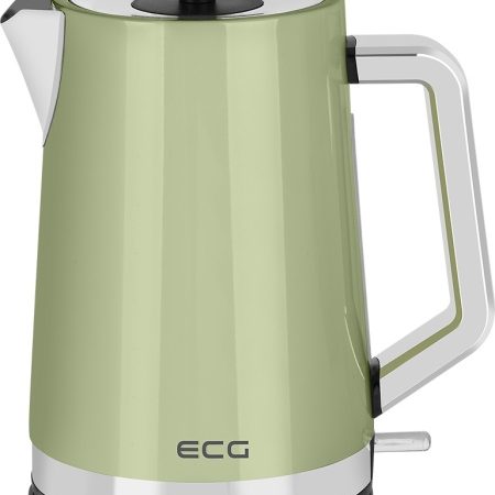 Fierbator electric RK 1766 Vintage Olive, 2200 W, 1.7 litri, otel inoxidabil, verde olive