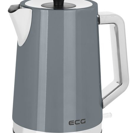 Fierbator electric RK 1766 Vintage Scuro, 2200 W, 1.7 litri, otel inoxidabil, gri