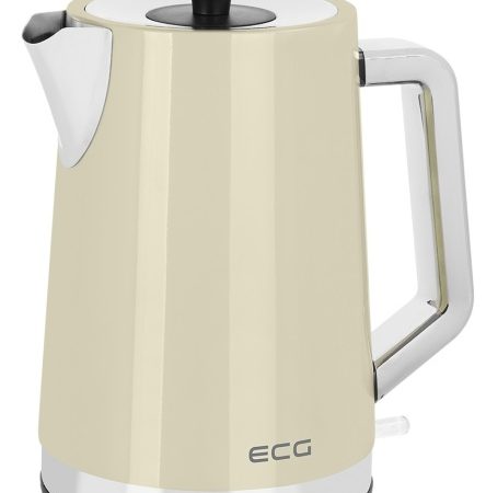 Fierbator electric RK 1766 Vintage Vanilla, 2200 W, 1.7 litri, otel inoxidabil, crem