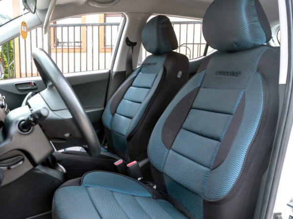 Huse universale premium pentru scaune auto albastru+negru - CARGUARD