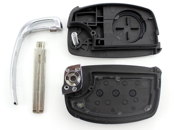 Hyundai - Carcasa cheie tip briceag, 3 butoane