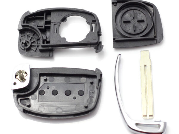 Hyundai - Carcasa cheie tip briceag, 3+1 butoane