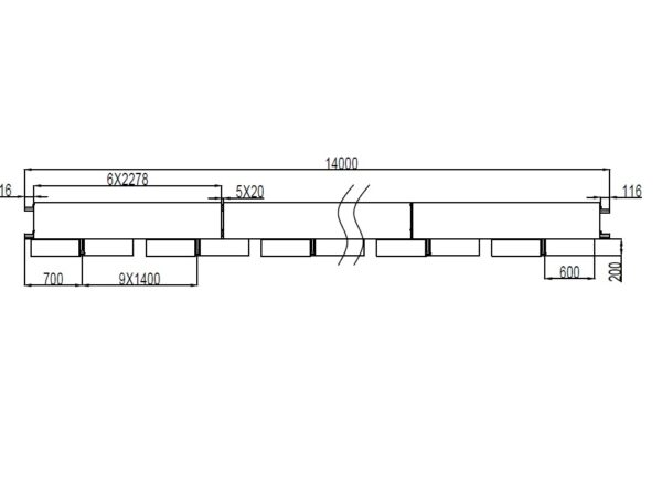 Kit structura pentru 6 panouri -  - Reglabil 20-30°