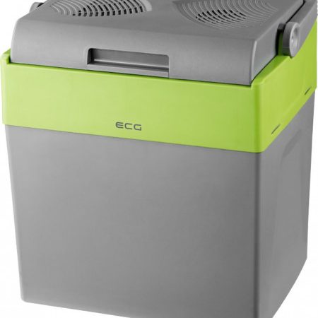 Lada frigorifica auto cu functie de incalzire si racire AC 3022 HC Dual, 28 L, 12V, 230V, mod ECO, gri/verde