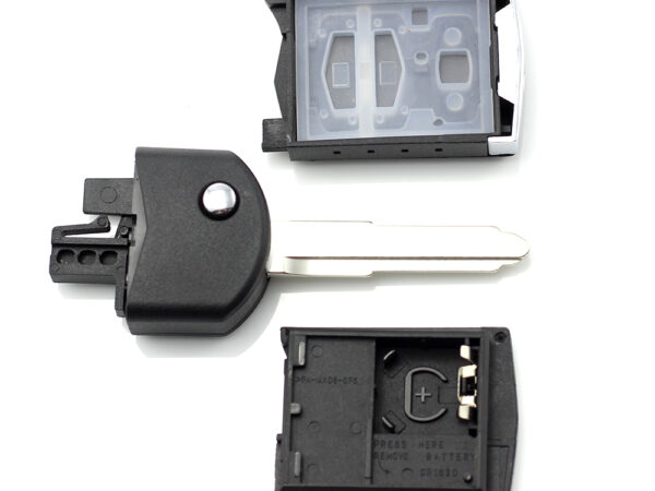 Mazda - Carcasa cheie tip briceag, 3 butoane, model original