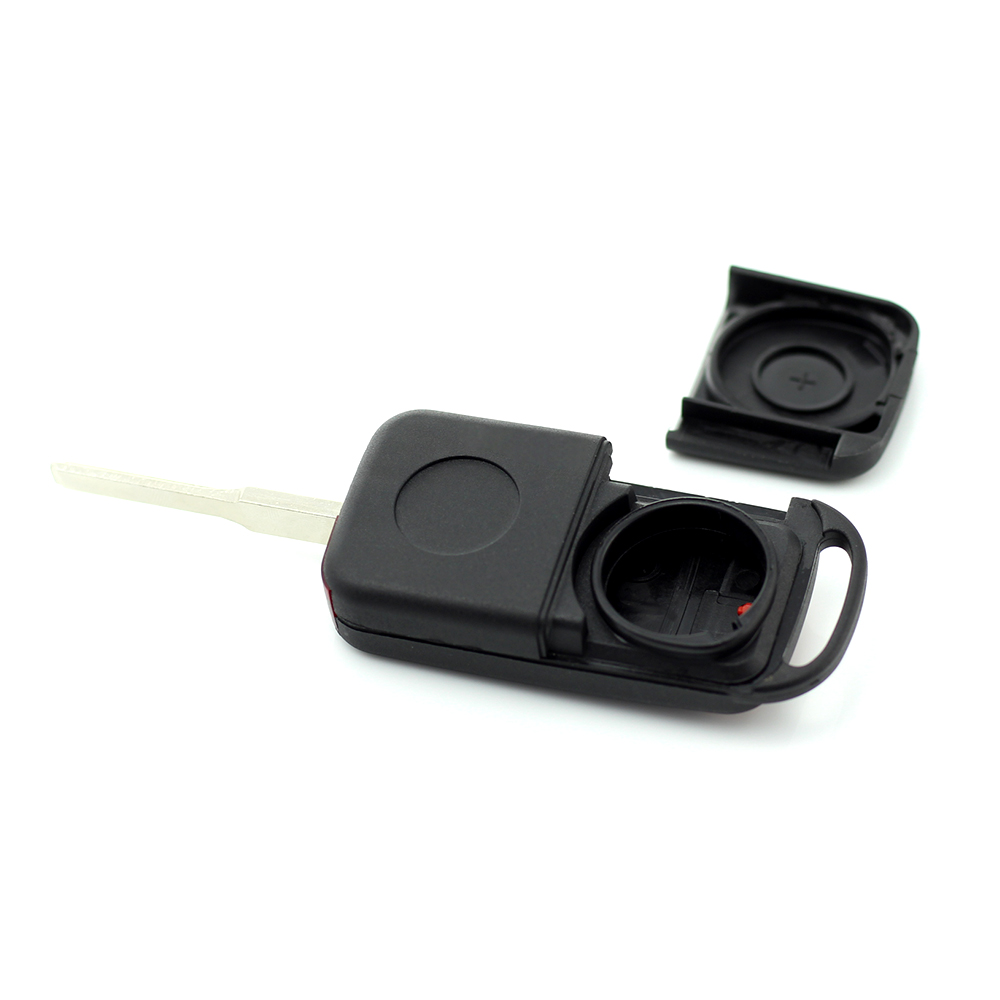 Mercedes Benz - Carcasa tip cheie briceag cu 3 butoane, buton panica, lama 2 "piste" - imagine 3