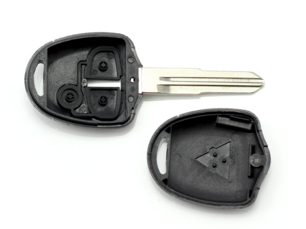 Mitsubishi - Carcasa cheie 2 butoane, lama pe dreapta