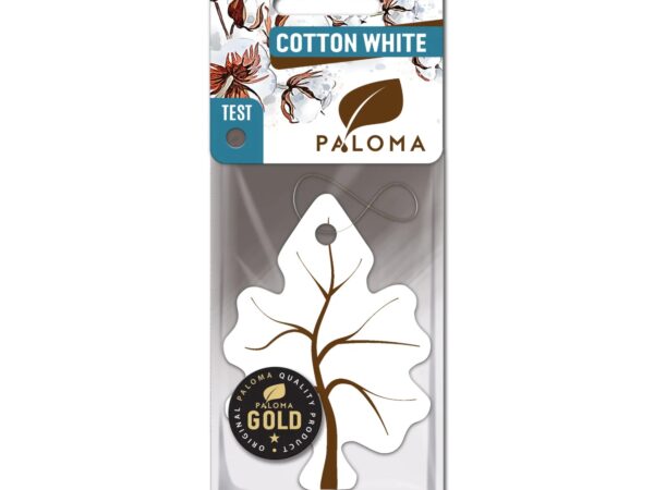 Odorizant auto Paloma Gold Cotton White