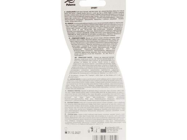 Odorizant auto Paloma Happy Bag Sport