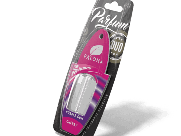 Odorizant auto Paloma Parfum DUO Cherry/Bubble Gum 2x3ml