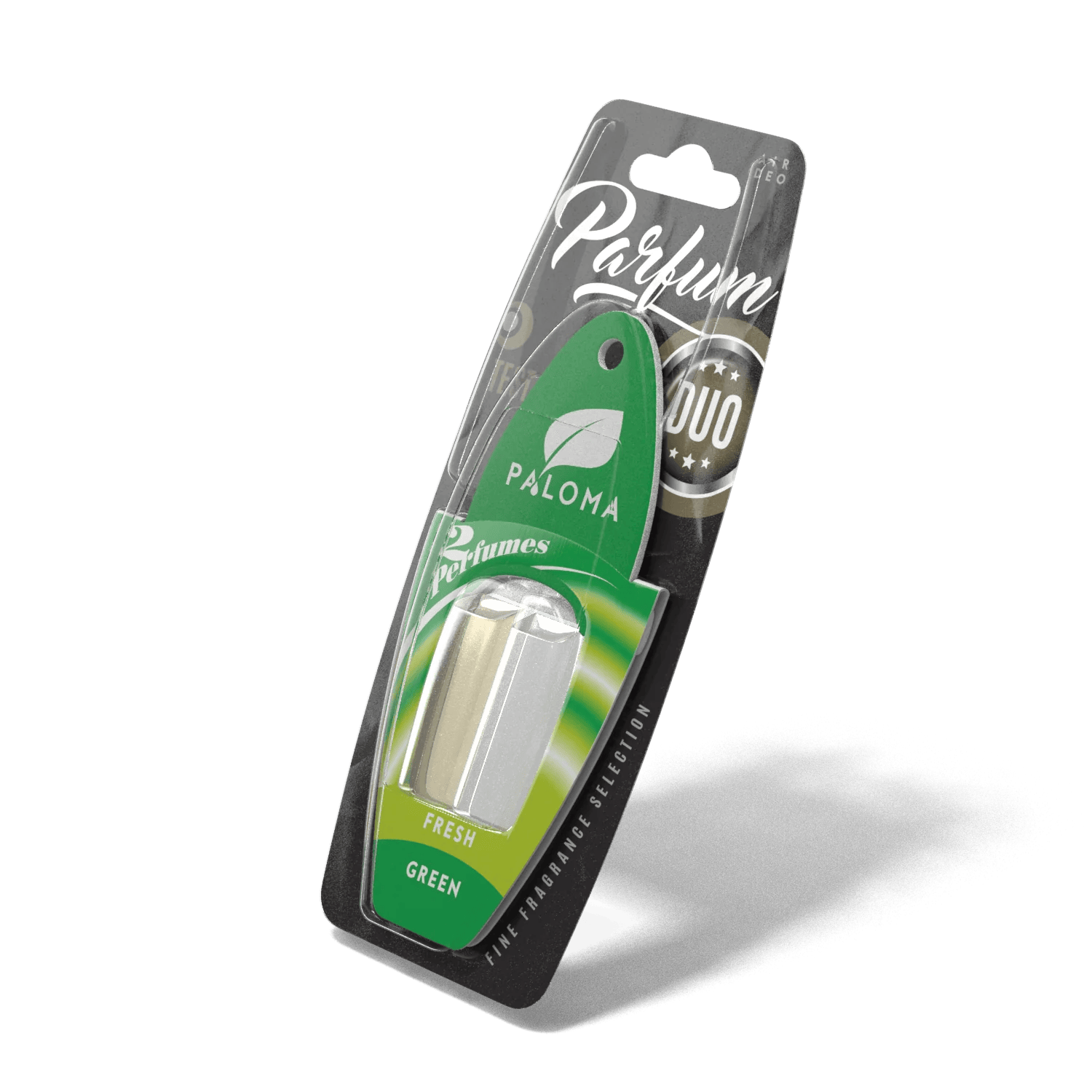 Odorizant auto Paloma Parfum DUO Fresh/Green 2x3ml