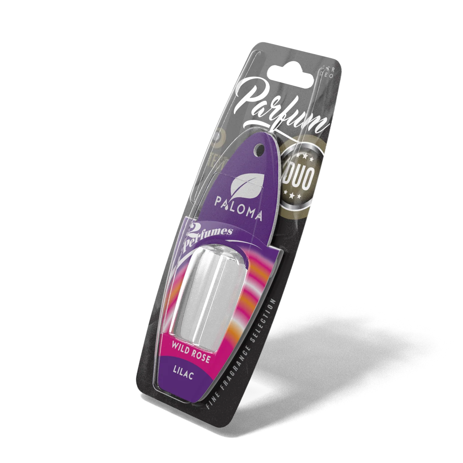 Odorizant auto Paloma Parfum DUO Rose/Lily 2x3ml