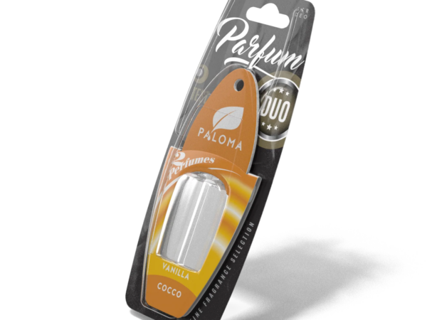 Odorizant auto Paloma Parfum DUO Vanilla/Coco 2x3ml