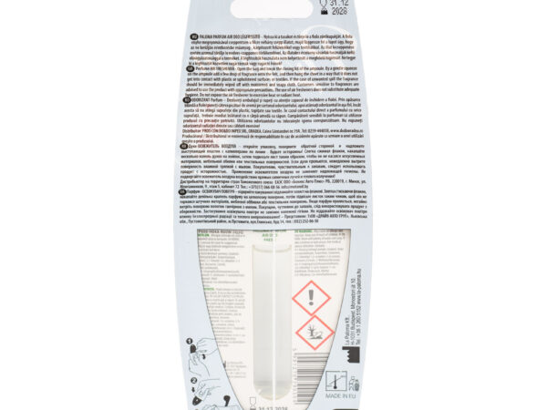 Odorizant auto Paloma Parfum Vanilie 5ml