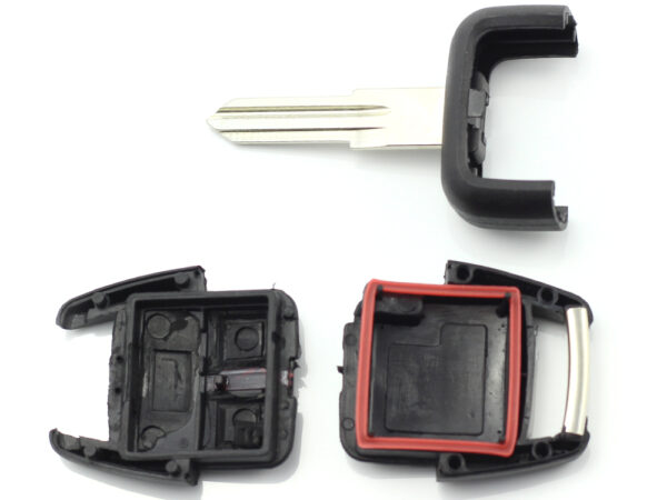 Opel - Carcasa cheie cu 3 butoane, lama pe dreapta