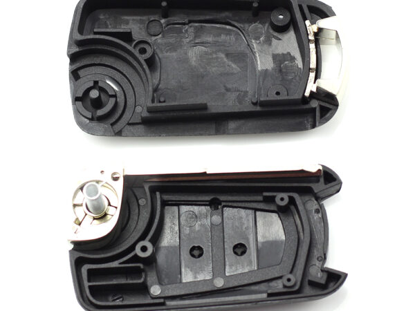 Opel - Carcasa tip cheie briceag cu 2 butoane, lama pe stanga