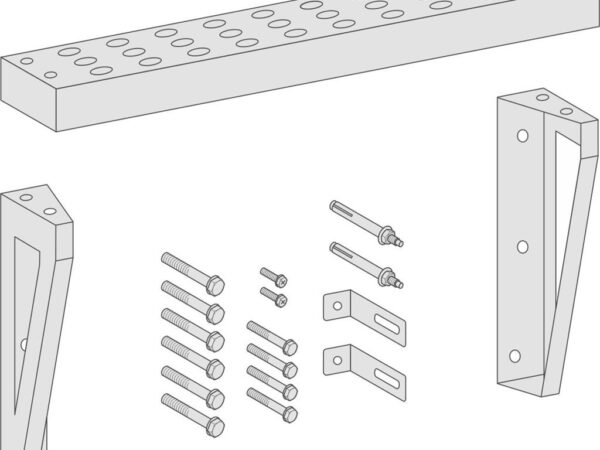 Suport perete pt Baterii LUNA2000