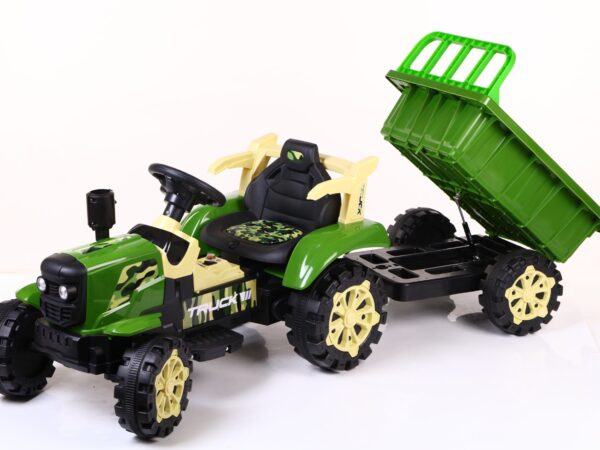 Masinuta electrica, pentru copii, cu telecomanda, BJSD6601VERDE